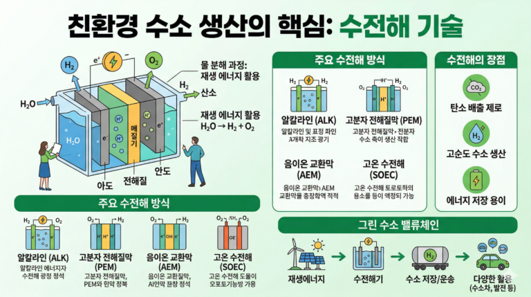 수전해기 및 연료전지: 지금은 “꿈의 수소”보다 “선별적 상업화”를 봐야 할 때