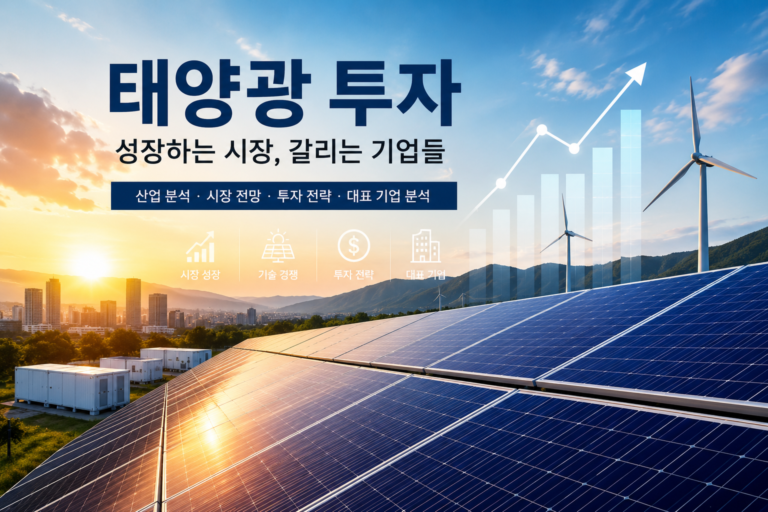 태양광, 아직 끝나지 않은 성장 산업일까